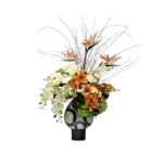 Product: LIAN16PENG Floral Installations Simulation Plant Bonsai Decorative Artificial Flower Bouquet Creative Flowers Coffee Table Desktop Soft Furnishing Ornaments Party Decoration