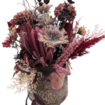 Product: Pink Autumn Arrangement Flowers, Artificial Cones Spring Protea for Home Arrangements Table Centerpiece Decorations Garland for Table Centerpiece Holiday Party Weddi