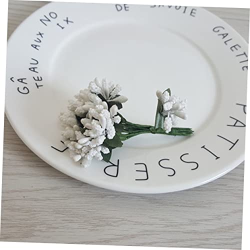 Product: SLCHJXS Fake Flowers Pick Women Finger Watch Hand Decor Coffee Shop Decor Fake Flowers for Decoration Tulips Artificial Flowers Xmas Tree Ornaments Berry Whit, Medium