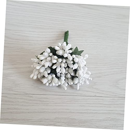 Product: SLCHJXS Fake Flowers Pick Women Finger Watch Hand Decor Coffee Shop Decor Fake Flowers for Decoration Tulips Artificial Flowers Xmas Tree Ornaments Berry Whit, Medium