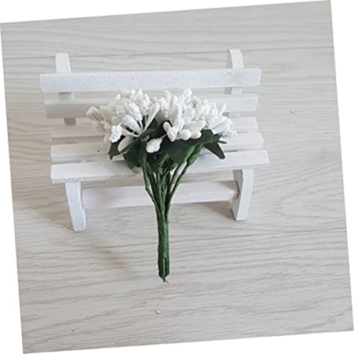 Product: SLCHJXS Fake Flowers Pick Women Finger Watch Hand Decor Coffee Shop Decor Fake Flowers for Decoration Tulips Artificial Flowers Xmas Tree Ornaments Berry Whit, Medium