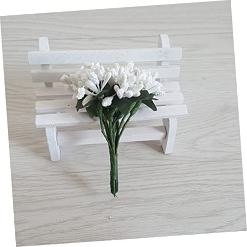 Product: SLCHJXS Fake Flowers Pick Women Finger Watch Hand Decor Coffee Shop Decor Fake Flowers for Decoration Tulips Artificial Flowers Xmas Tree Ornaments Berry Whit, Medium