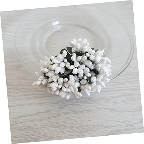 Product: SLCHJXS Fake Flowers Pick Women Finger Watch Hand Decor Coffee Shop Decor Fake Flowers for Decoration Tulips Artificial Flowers Xmas Tree Ornaments Berry Whit, Medium
