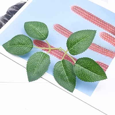 Product: Woohome Bulk Rose Leaves 150 PCS Artificial Green Leaves Artificial Fake Rose Flower Leaves for DIY Wedding Bouquets Party Decorations Rose Vine Wreath Garlands Supplies