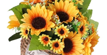 Silk Sunflowers