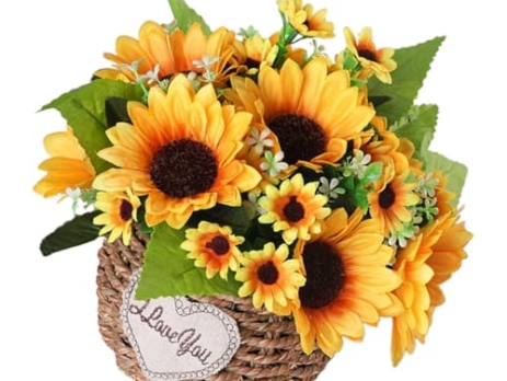 Silk Sunflowers