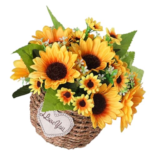 Silk Sunflowers
